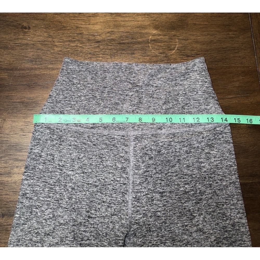 Beyond Yoga Biker Shorts Spacedye High Waisted Gray Yoga Run SD5054 Women's L - Picture 9 of 11